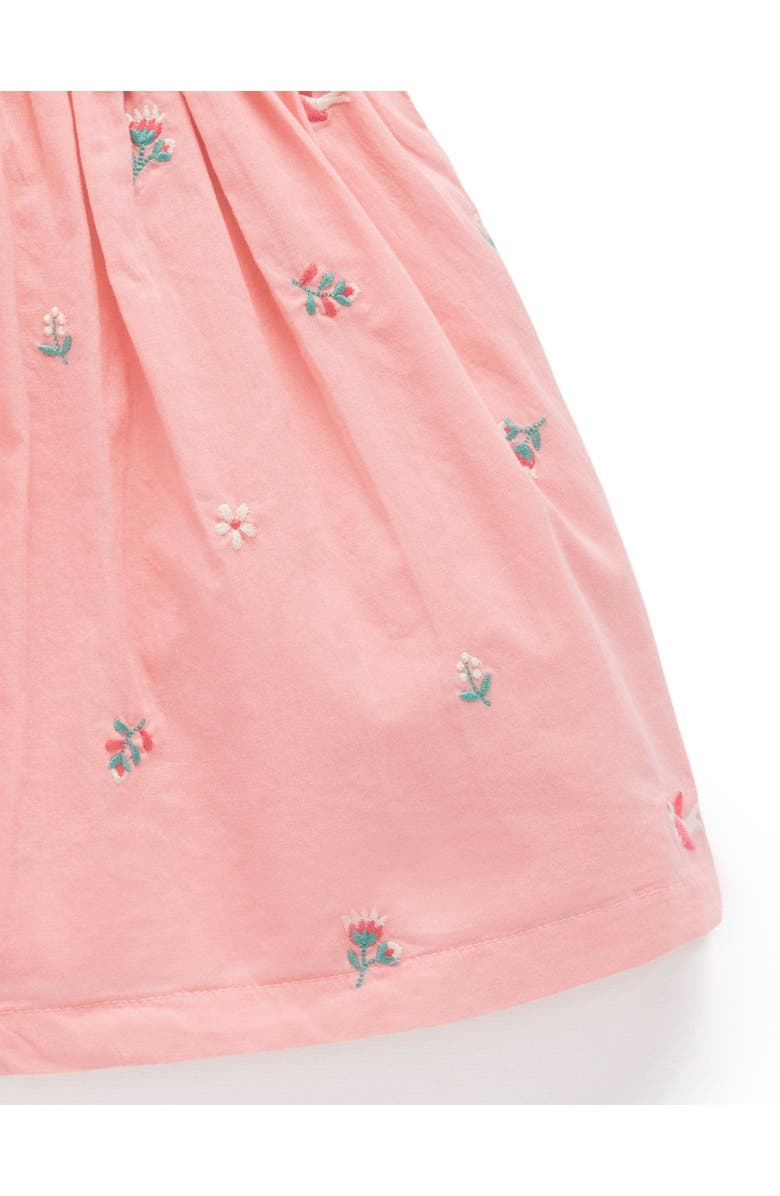 Purebaby Broderie Dress & Headband, Alternate, color, Swallow Broderie