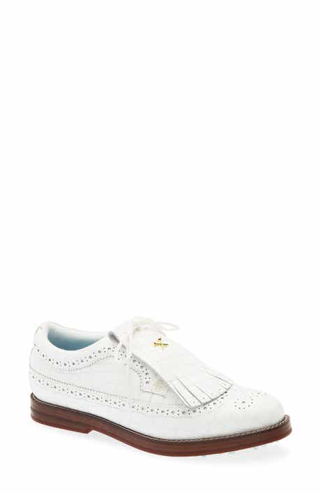 Gallivanter Croc Embossed Longwing Golf Shoe