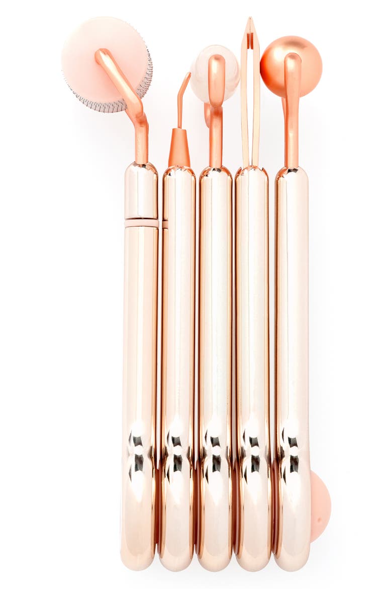 Beauty Magnet 5-in-1 Professional Skin Care Tool, Main, color, ROSE GOLD