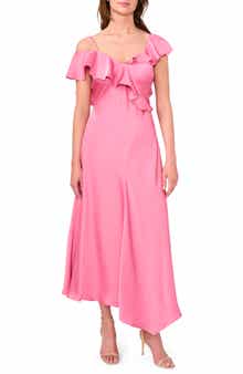 Parker The Bridget Ruffle One-Shoulder Dress