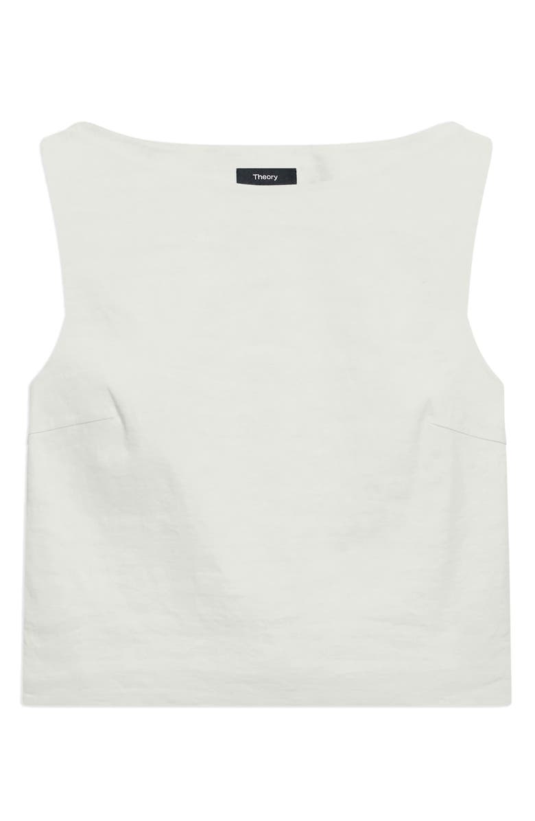 Theory Boat Neck Sleeveless Shell, Alternate, color, 