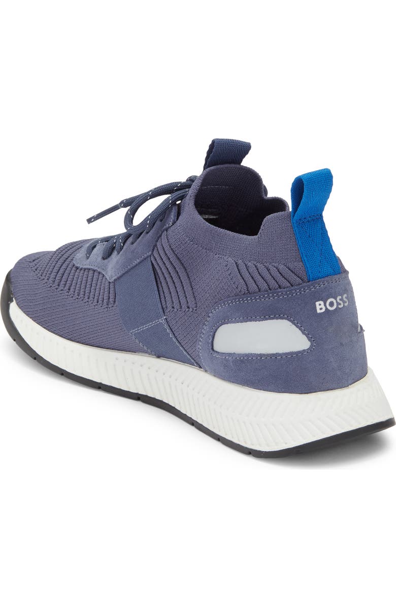 BOSS Baltimore Sneaker, Alternate, color, Blue/ White