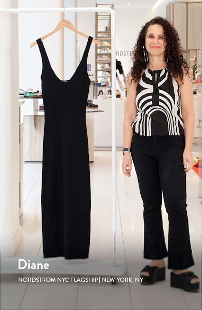 Virgo Sleeveless Rib Sweater Dress