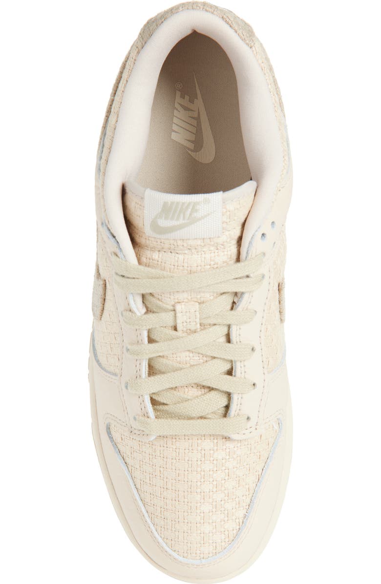 Nike Dunk Low Basketball Sneaker, Alternate, color, 126 Sndrft/Dstkki