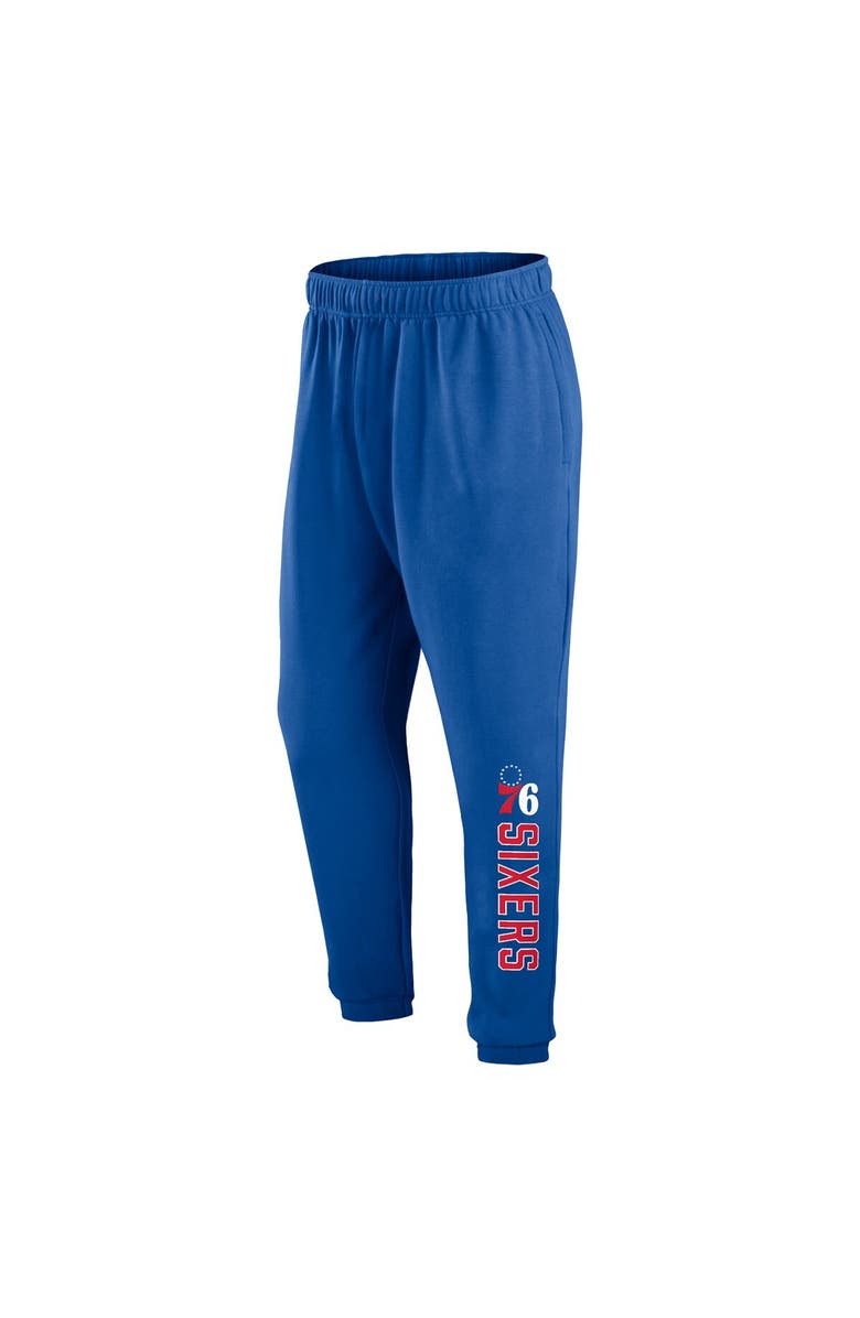 FANATICS Men's Fanatics Branded  Royal Philadelphia 76ers Big & Tall Chop Block Pants, Alternate, color, 