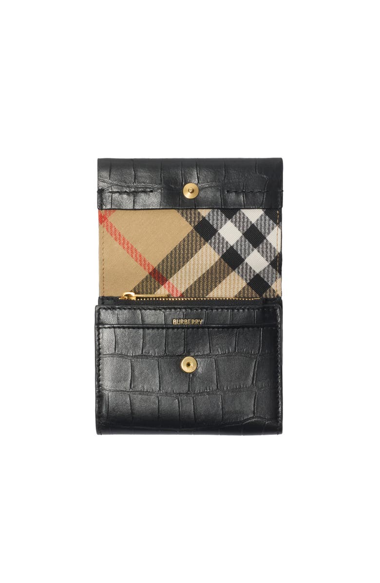 Burberry Cotswolds Wallet, Alternate, color, Black
