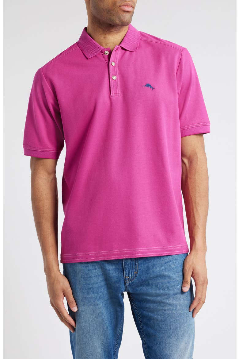 Emfielder 2.0 IslandZone® Performance Polo, Main, color, FUCHSIA RED
