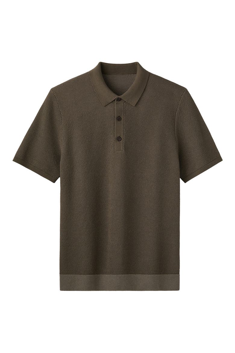 Mercer Knit Polo, Alternate, color, SMOKEY OLIVE
