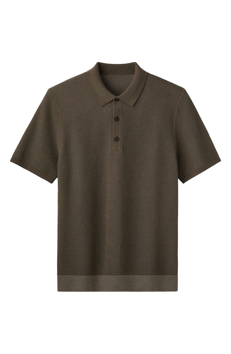 Rhone Mercer Knit Polo, Alternate, color, Smokey Olive