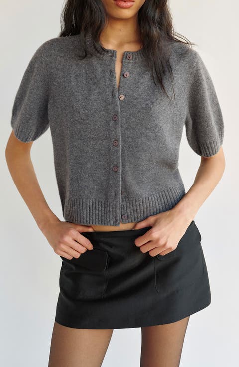 Maude Recycled Cashmere Blend Cardigan