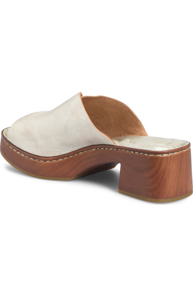 Børn Bangle Platform Slide Sandal, Alternate, color, Light Gold Metallic