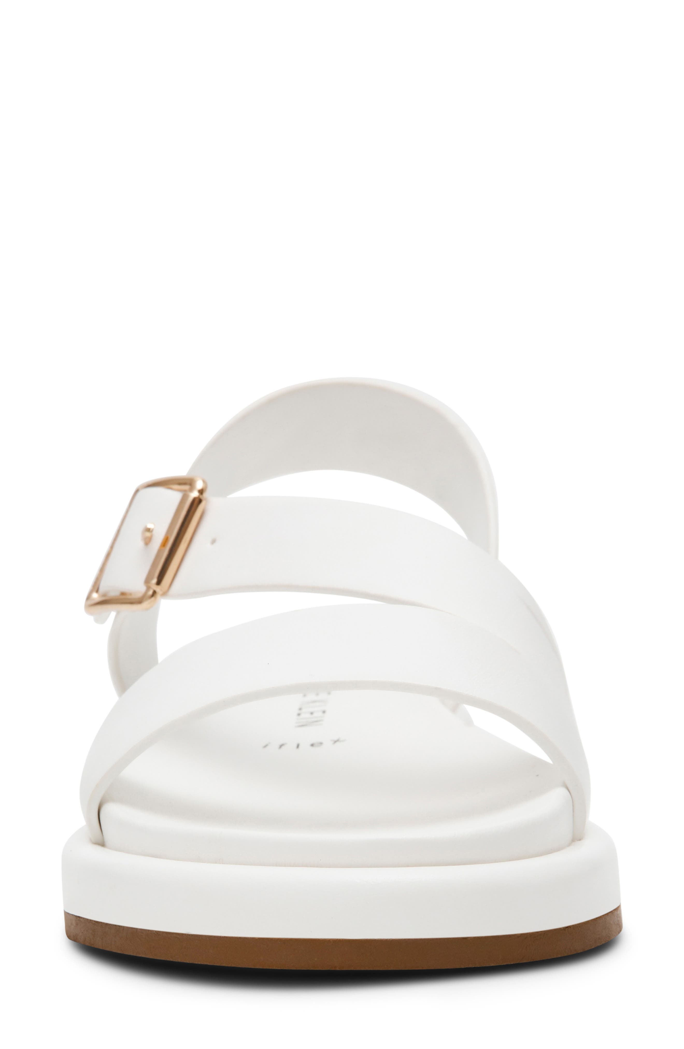 Elzie Sandal, Alternate, color, WHITE PU