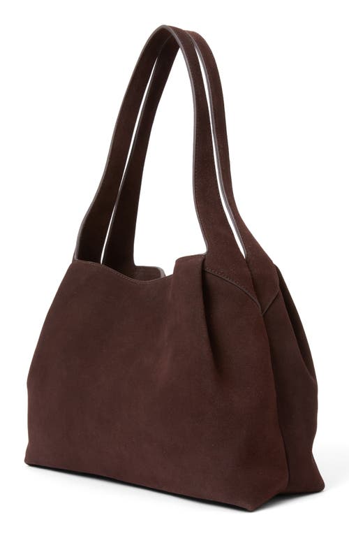 Rag & Bone Slade Suede Shoulder Bag In Brown
