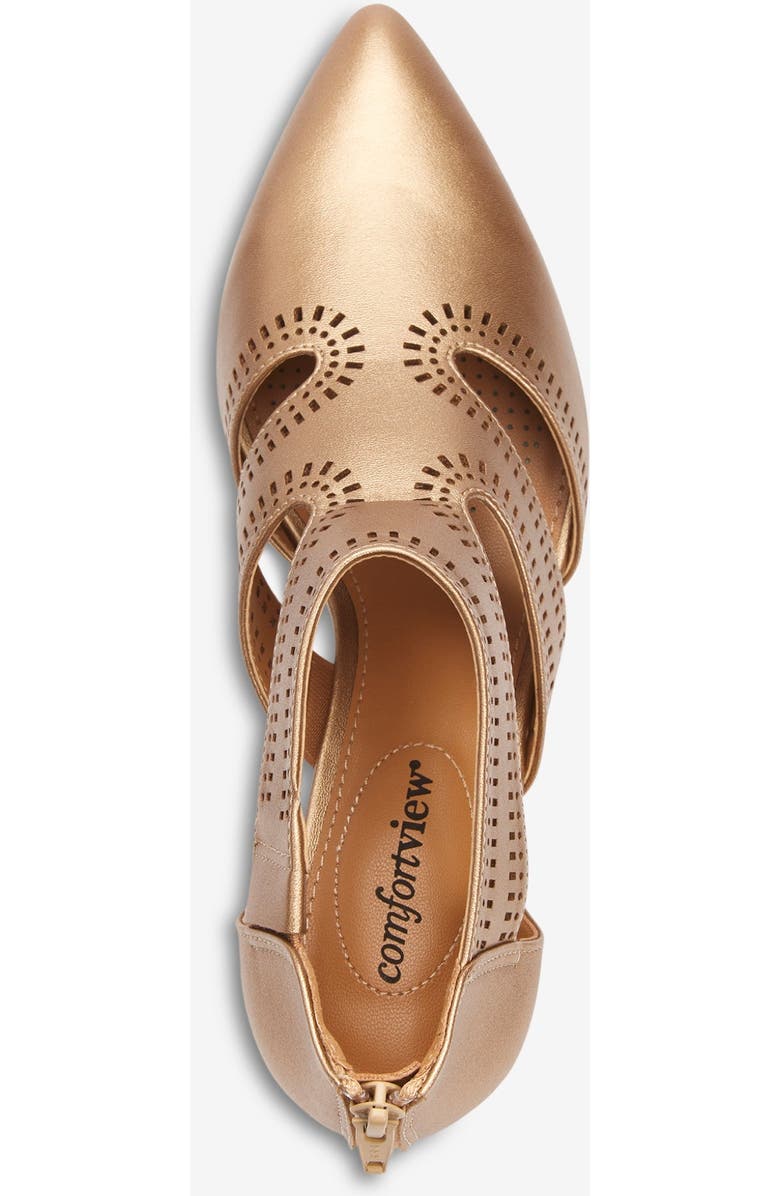 Comfortview The Gia Shootie, Alternate, color, Navy