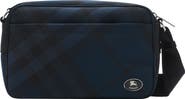 Burberry Slim Grid Check Nylon Crossbody Bag
