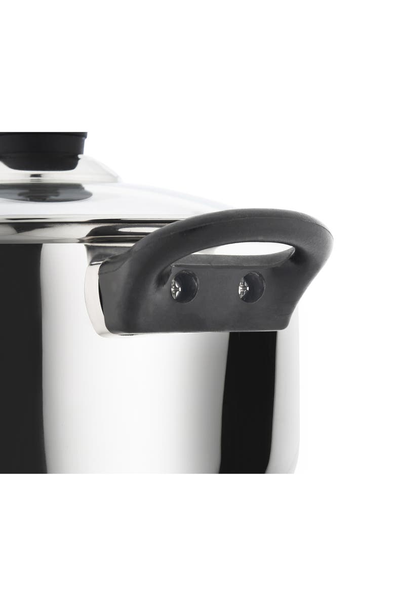 J AND V TEXTILES 7-Piece Stainless Steel Cookware Set, Alternate, color, Stainless Steel