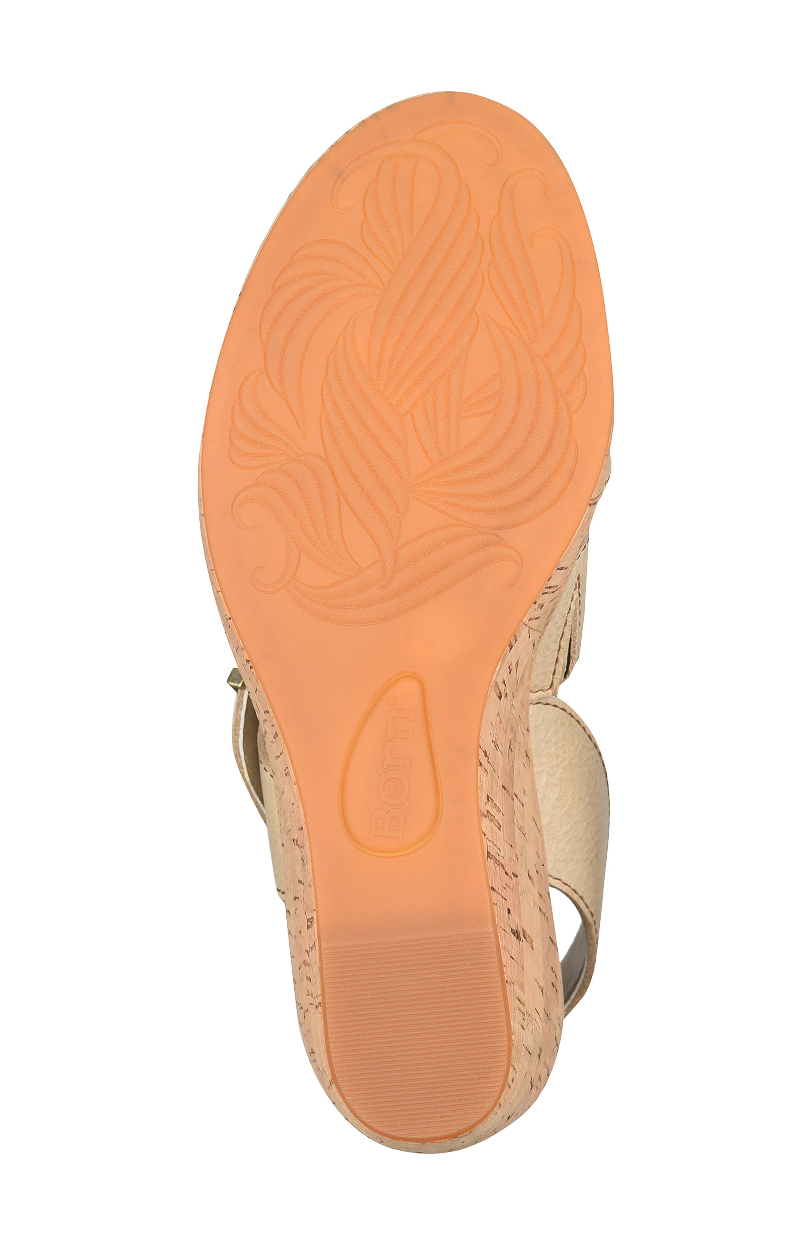 Børn Sapphire Platform Slingback Sandal, Alternate, color, Grey Leather