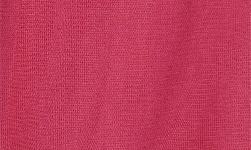 Shop Comme Des Garçons Worsted Wool Jersey & Tulle Cardigan In Purple X Red