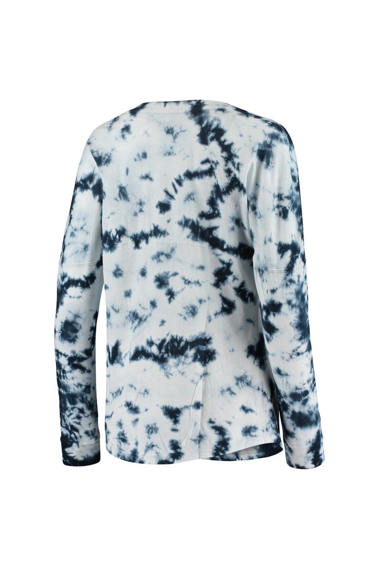 Women's New Era Navy Minnesota Twins Tie-Dye Long Sleeve T-Shirt, Alternate, color, Navy