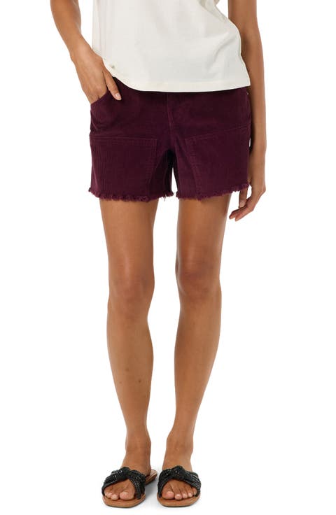 OG Harlyn Fray Denim Shorts