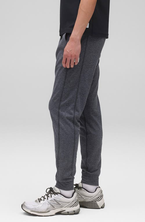 Reigning Champ Recovery Brushed Jersey Joggers In Black