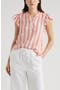  Pink- Coral Cabana Stripe