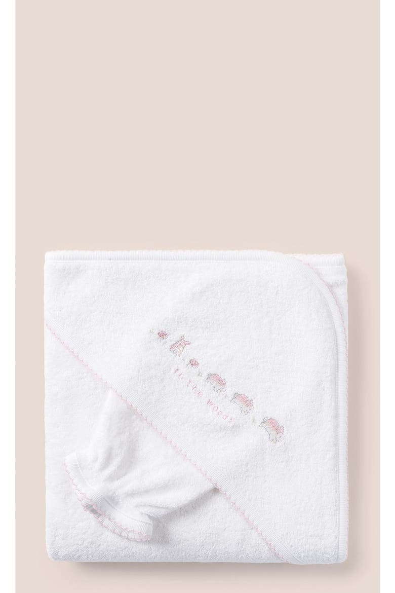Premium Peruvian Pima Cotton In The Woods Towel for Infant, Main, color, Pink
