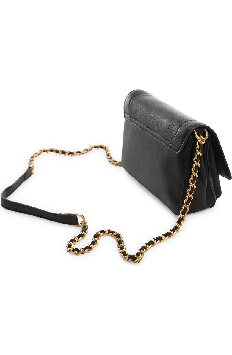 MANGO Leather Crossbody Bag, Alternate, color,