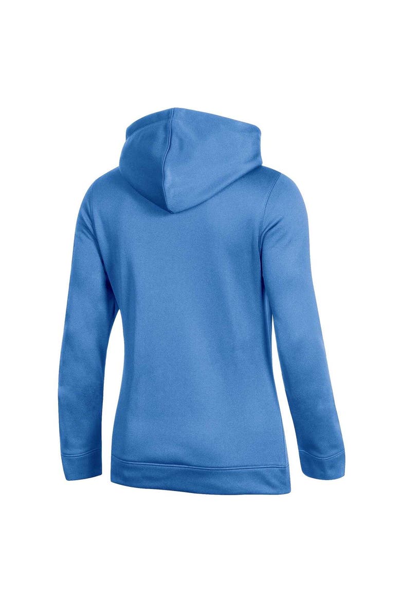 Women's Champion Carolina Blue North Carolina Tar Heels Team Pullover Hoodie, Alternate, color, Light Blue