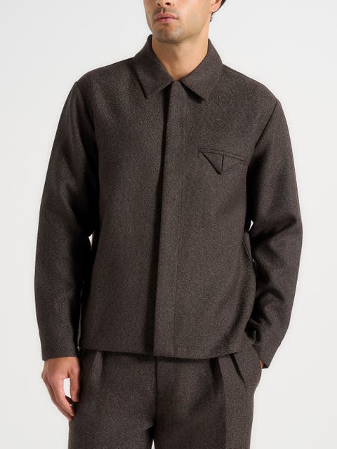 Elliot Melange Tailored Shirt