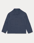 Fortela Garçon Double-Breasted Linen Jacket