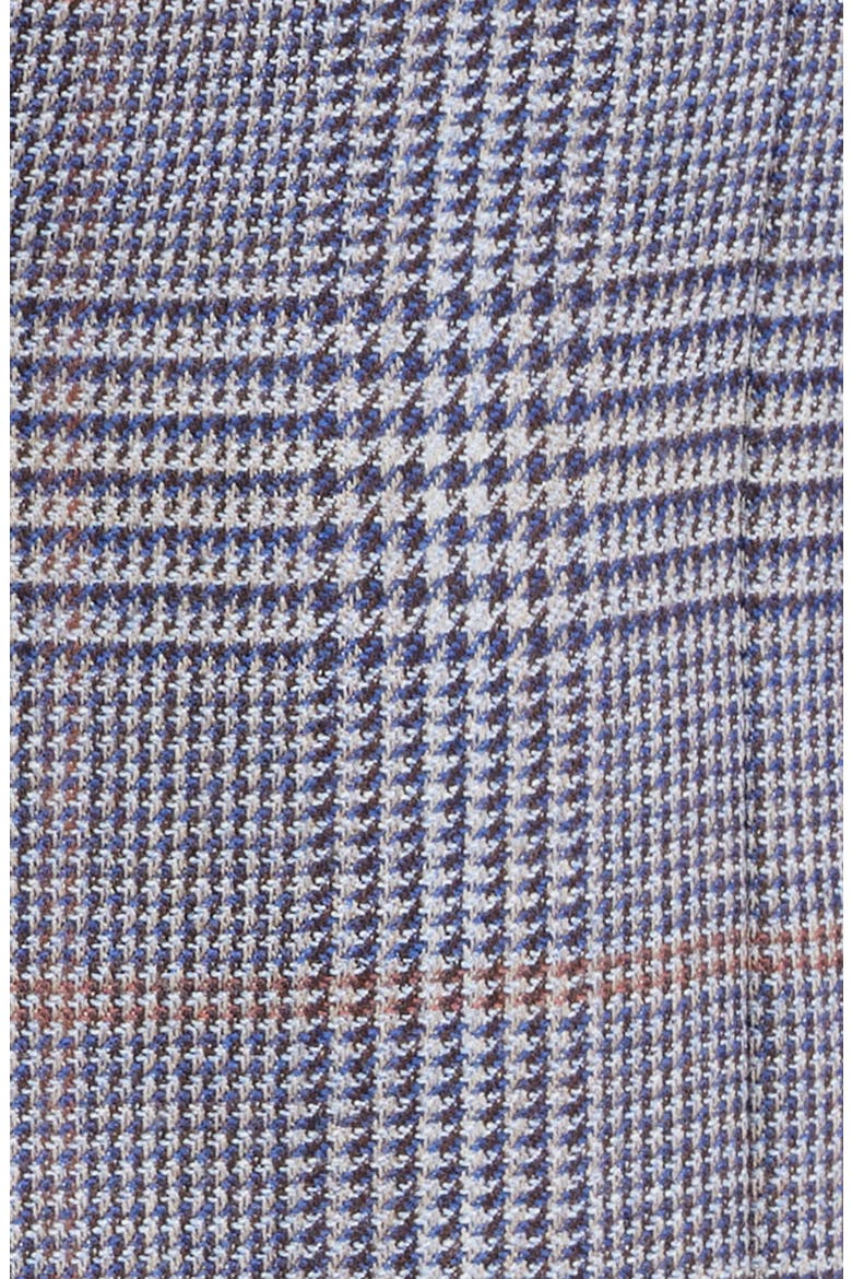 Regular Fit Delfino Light Blue Glen Check Wool Sport Coat, Alternate, color, LIGHT BLUE