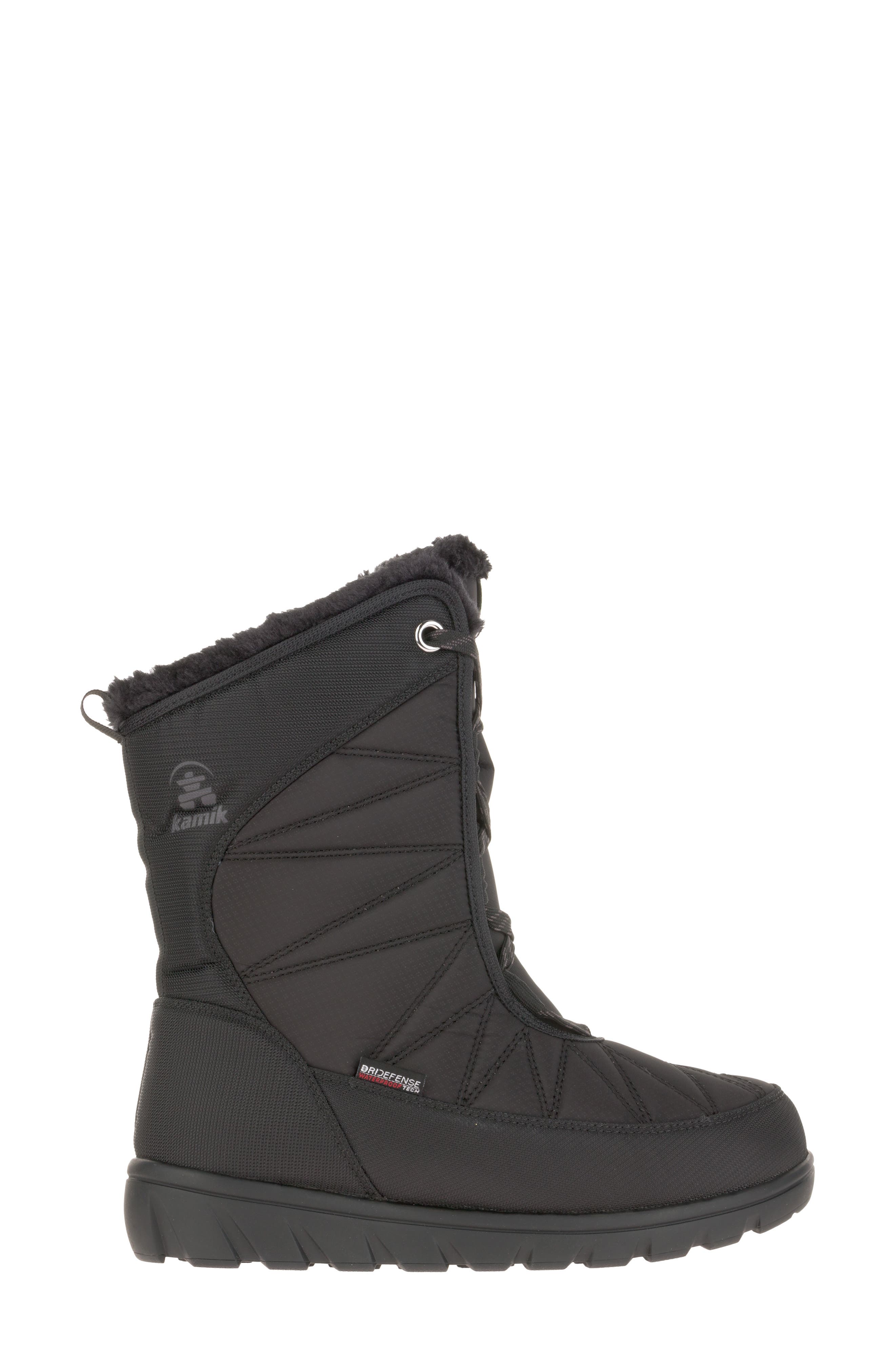 Kamik Hannah Mid Faux Fur Waterproof Boot, Alternate, color, 