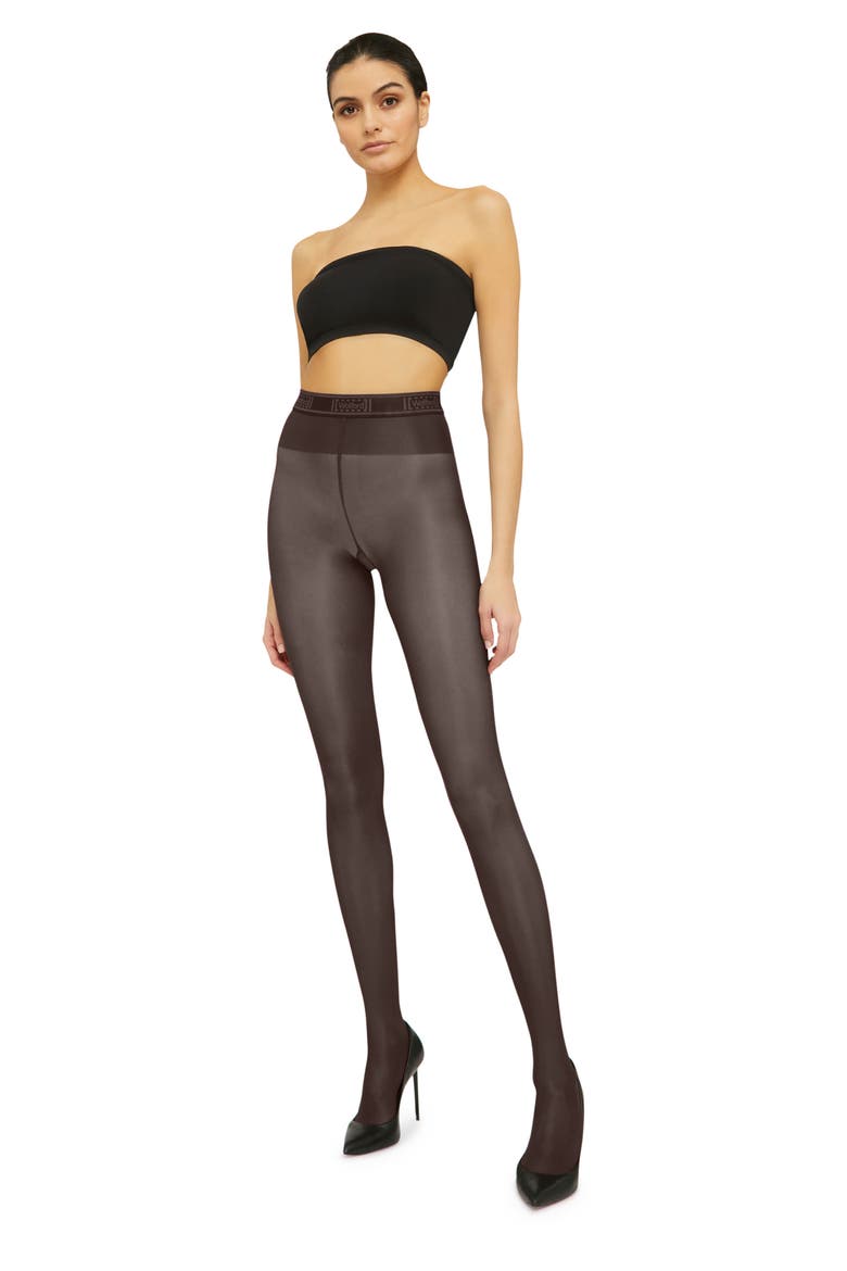 Neon 40 Pantyhose, Alternate, color, SOFT CACAO