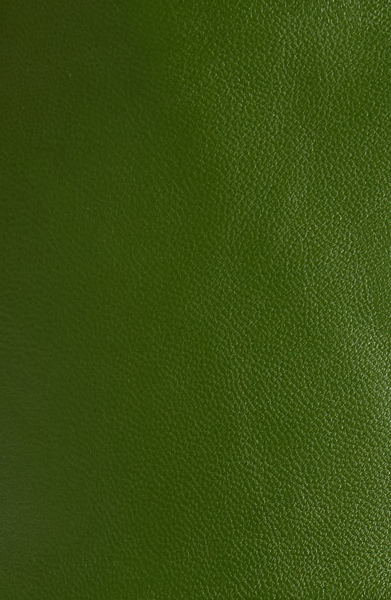 A.L.C. Lexi Cutout Waist Faux Leather Dress, Alternate, color, 