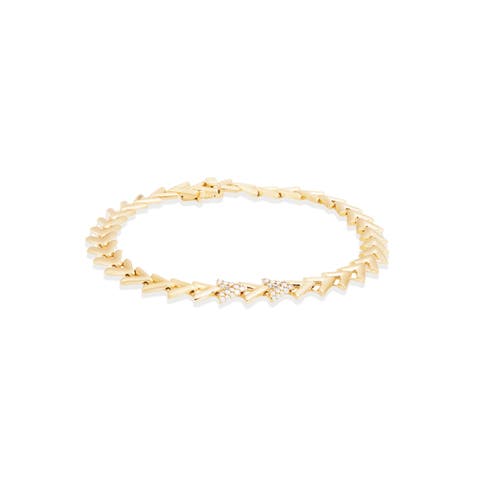 Spark Chevron Link Bracelet