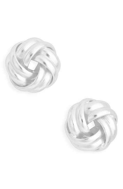Love Knot Stud Earrings