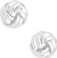 Karine Sultan Love Knot Stud Earrings