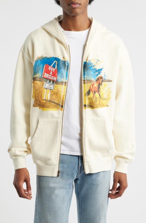Motel Cotton Zip Hoodie