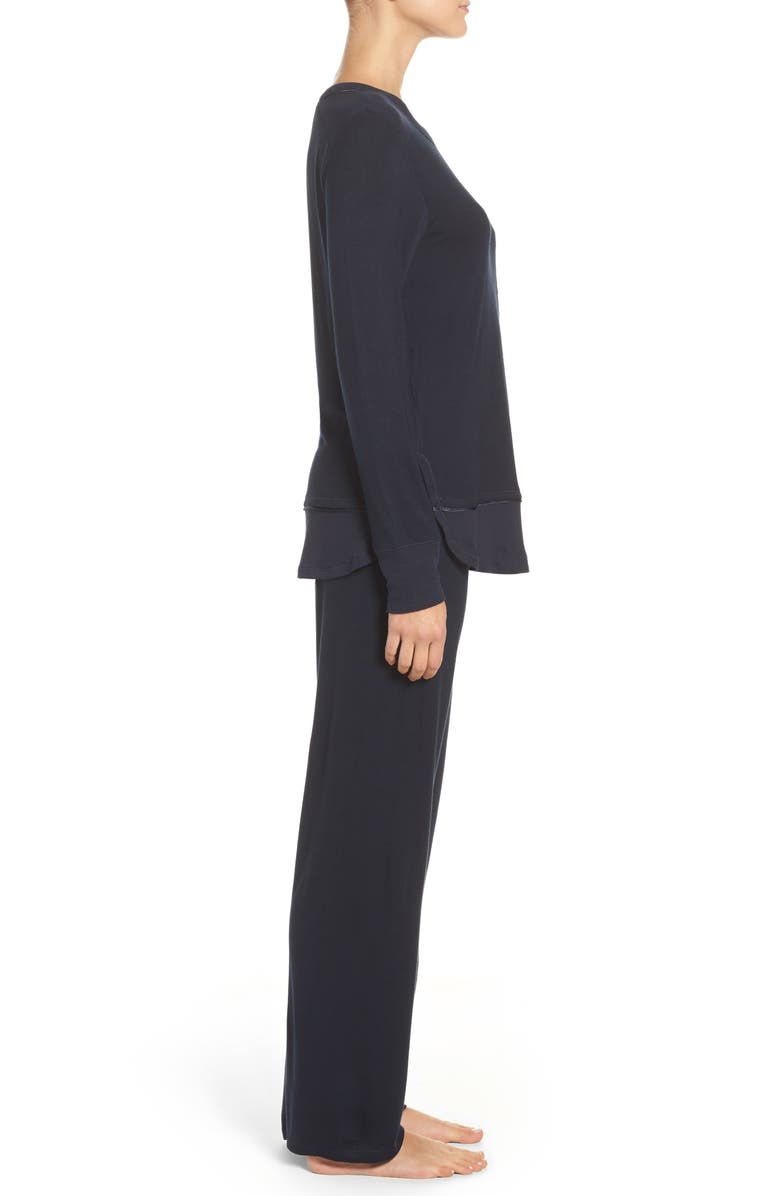 Midnight by Carole Hochman Knit Pajamas, Alternate, color,