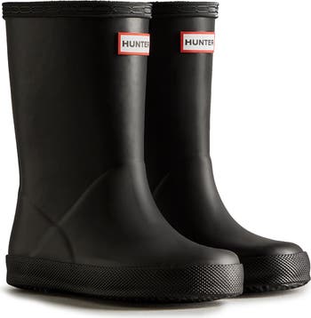 New store in Box Hunter First classic kids metallic rain boots 9 b 10 g