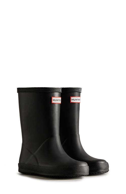 Hunter Kids' First Classic Rain Boot in Black at Nordstrom, Size 1