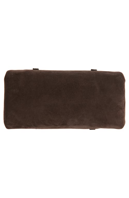 Reformation Small Caterina Shoulder Bag In Boss Suede