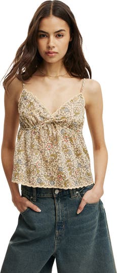 Cotton On Cotton Lace Cami | Nordstrom