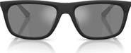 Emporio Armani 57mm Pillow Sunglasses