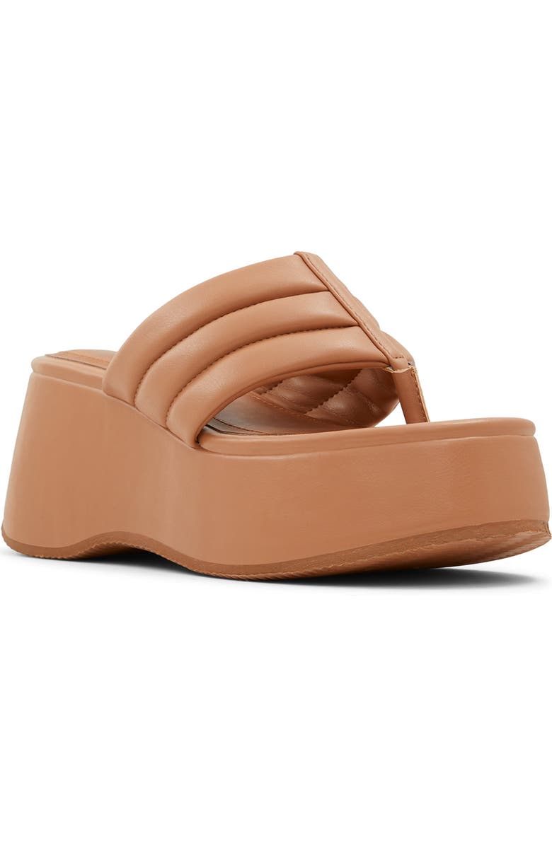 Call It Spring By Aldo CALL IT SPRING Valaeria Puffed Strap Sandal, Main, color,