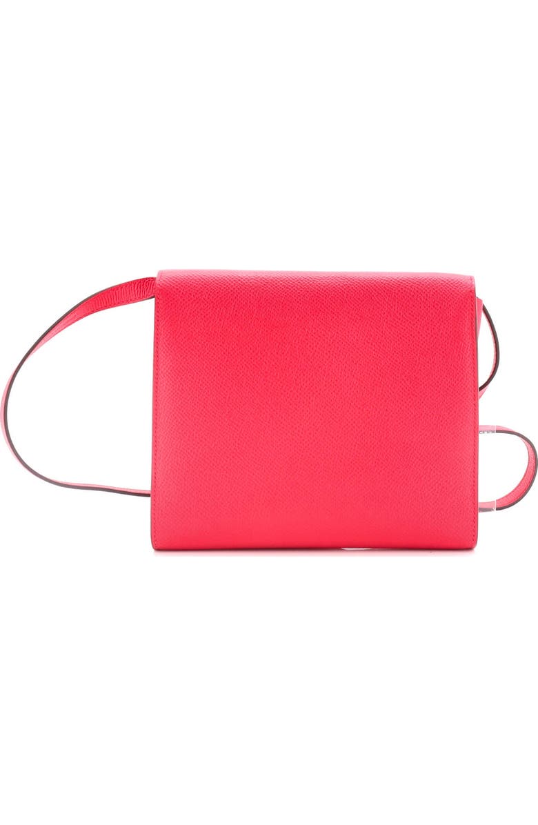 Pre-Owned Hermes Clic Wallet on Strap Epsom 16, Alternate, color, Rose Extreme