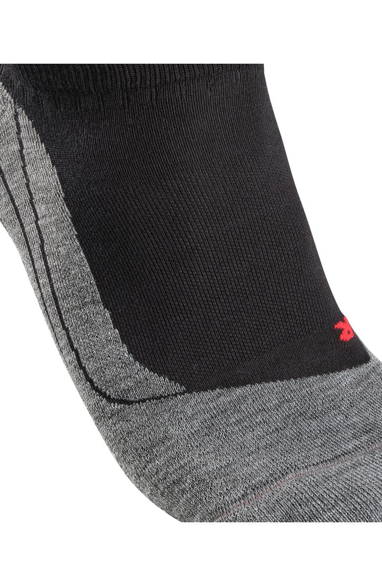 Falke RU4 Endurance No Show Running Socks, Alternate, color, Black-Mix