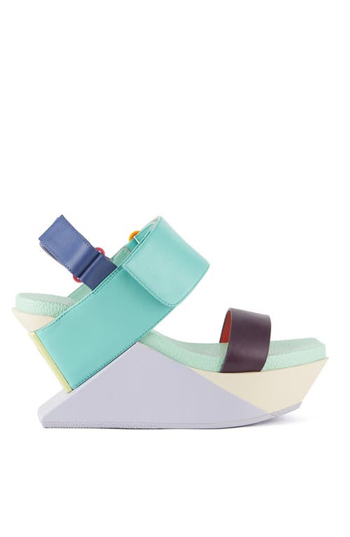 United Nude Delta Wedge Sandal In Multi
