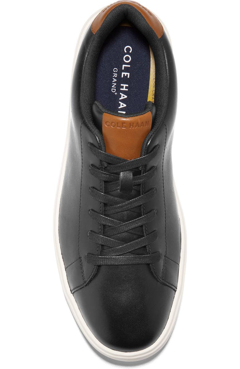 Cole Haan Grand Crosscourt II Sneaker, Alternate, color, Black / Ivory